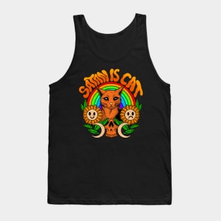 satan is cat Tank Top